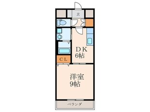 ギャラン吉野町の物件間取画像